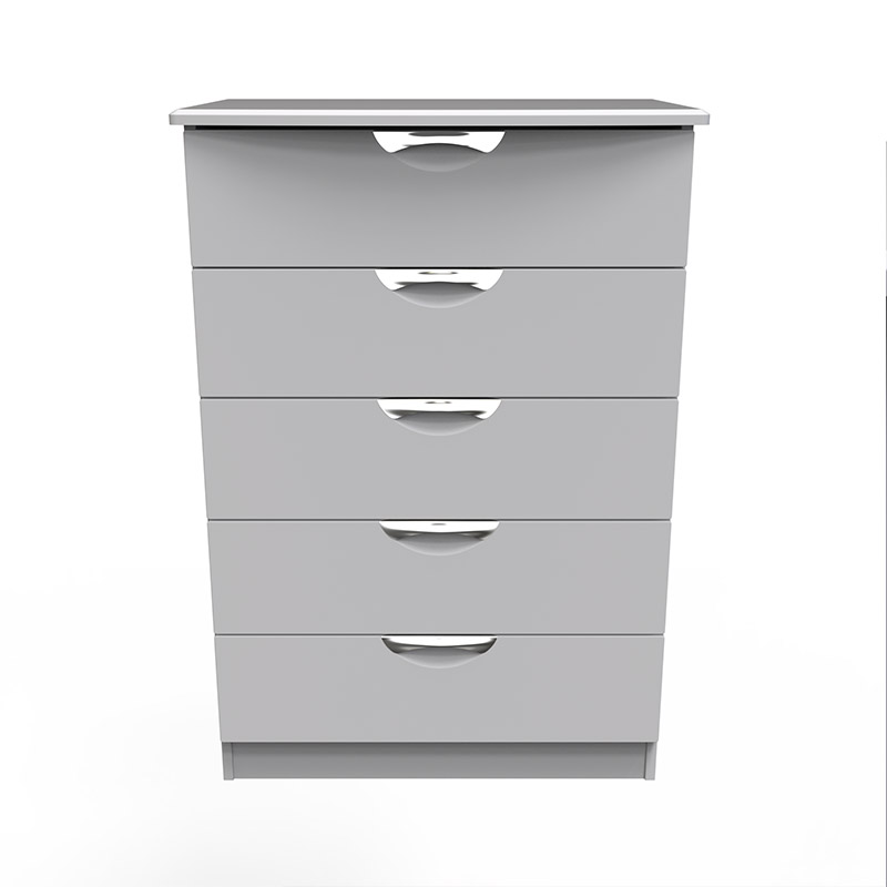 Florence 5 Drawer Chest Ready Assembled Bedroom Furniture UK Delivery